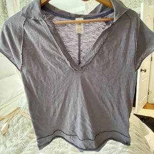 light violet free people shirt